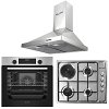 Σετ SILIFO SF6855BOI & SF6100 & SF6619 Φούρνος 76lt, Μικτή Εστία & Απορροφητήρας 93507 (4 Έτη Εγγύηση)