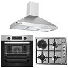 Σετ SILIFO SF6855BOI & SF6100 & SF6618 Φούρνος 76lt, Μικτή Εστία & Απορροφητήρας 93613 (4 Έτη Εγγύηση)