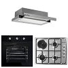 Σετ SILIFO SF6090 & SF6100 & SF6663 Φούρνος Υγραερίου, Εστία & Απορροφητήρας 93654