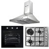 Σετ SILIFO SF6090 & SF6100 & SF6619 Φούρνος Υγραερίου, Εστία & Απορροφητήρας 93657