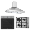 Σετ SILIFO SF6008 & SF6100 & SF6618 Φούρνος, Μικτή Εστία & Απορροφητήρας 92275