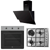 Σετ SILIFO SF6008 & SF6100 & SF6610 Φούρνος, Μικτή Εστία & Απορροφητήρας 92276