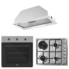 Σετ SILIFO SF6008 & SF6100 & SF6615 Φούρνος, Μικτή Εστία & Μηχανισμός Απορρόφησης 92270