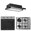 Σετ SILIFO SF6008 & SF6100 & SF6665 Φούρνος, Μικτή Εστία & Απορροφητήρας 92271