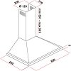 Σετ SILIFO SF6855BOI & SF6100 & SF6619 Φούρνος 76lt, Μικτή Εστία & Απορροφητήρας 93507 (4 Έτη Εγγύηση)