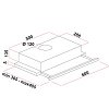 Σετ SILIFO SF6855BOI & SF6822HV5 & SF6665 Φούρνος 76lt, Κεραμική Εστία & Απορροφητήρας 93472 (4 Έτη Εγγύηση)
