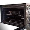 KUMTEL LX-9625 Ηλεκτρικό Φουρνάκι Μαύρο 70lt