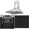 Σετ SILIFO SF6855BOI & SF6822HV5 & SF6619 Φούρνος 76lt, Κεραμική Εστία & Απορροφητήρας 93474 (4 Έτη Εγγύηση)
