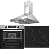 Σετ SILIFO SF6855BOI & SF6821HV4 & SF6619 Φούρνος 76lt, Κεραμική Εστία & Απορροφητήρας 93483 (4 Έτη Εγγύηση)