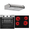 Σετ SILIFO SF6850BOI & SF6135 & SF6683 Φούρνος 83lt, Κεραμική Εστία & Απορροφητήρας 93468