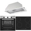 Σετ SILIFO SF6850BOI & SF6821HV4 & SF6615 Φούρνος 83lt, Κεραμική Εστία & Μηχανισμός Απορρόφησης 92039 (4 Έτη Εγγύηση)