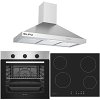 Σετ SILIFO SF6850BOI & SF6821HV4 & SF6618 Φούρνος 83lt, Κεραμική Εστία & Απορροφητήρας 90cm 92040 (4 Έτη Εγγύηση)