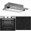 Σετ SILIFO SF6850BOI & SF6822HV5 & SF6663 Φούρνος 83lt, Κεραμική Εστία & Απορροφητήρας 92043 (4 Έτη Εγγύηση)
