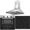 Σετ SILIFO SF6850BOI & SF6822HV5 & SF6619 Φούρνος 83lt, Κεραμική Εστία & Απορροφητήρας 92077 (4 Έτη Εγγύηση)