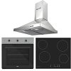 Σετ SILIFO SF6008 & SF6821HV4 & SF6619 Φούρνος, Κεραμική Εστία & Απορροφητήρας 92265