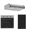 Σετ SILIFO SF6008 & SF6801HDV2 & SF6683 Φούρνος, Εστία Domino & Απορροφητήρας 92327