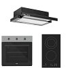 Σετ SILIFO SF6008 & SF6802HDV3 & SF6665 Φούρνος, Εστία Domino & Απορροφητήρας 92329