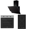 Σετ SILIFO SF6008 & SF6802HDV3 & SF6610 Φούρνος, Εστία Domino & Απορροφητήρας 92333