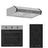 Σετ SILIFO SF6008 & SF6802HDV3 & SF6683 Φούρνος, Εστία Domino & Απορροφητήρας 92334