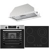 Σετ SILIFO SF6855BOI & SF6822HV5 & SF6615 Φούρνος 76lt, Κεραμική Εστία & Μηχανισμός Απορρόφησης 93476 (4 Έτη Εγγύηση)