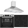 Σετ SILIFO SF6855BOI & SF6822HV5 & SF6618 Φούρνος 76lt, Κεραμική Εστία & Απορροφητήρας 93489 (4 Έτη Εγγύηση)