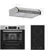 Σετ SILIFO SF6855BOI & SF6802HDV3 & SF6683 Φούρνος 76lt, Εστία Domino & Απορροφητήρας 93492 (4 Έτη Εγγύηση)