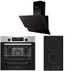 Σετ SILIFO SF6855BOI & SF6801HDV2 & SF6610 Φούρνος 76lt, Εστία Domino & Απορροφητήρας 93503 (4 Έτη Εγγύηση)