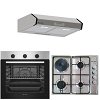 Σετ SILIFO SF6850BOI & SF6100 & SF6683 Φούρνος 83lt, Μικτή Εστία & Απορροφητήρας 93616 (4 Έτη Εγγύηση)