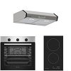 Σετ SILIFO SF6850BOI & SF6801HDV2 & SF6683 Φούρνος 83lt, Εστία & Απορροφητήρας 93651 (4 Έτη Εγγύηση)
