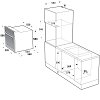 Σετ MULTIHOME B66-SF3 & MH-6142 Φούρνος Retro & Εστία Domino Υγραερίου 82167