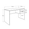 Γραφείο Concept sonoma 120x60x75 CMS-510-SS-1