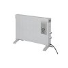 LUXELL HC-2952 Θερμοπομπός Δαπέδου με Αερόθερμο 2500W Λευκό