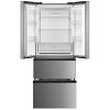 KUMTEL HMD-402IN Ψυγείο Ντουλάπα Inox 178x70.3x68.6