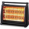 KUMTEL LX-2832 Σόμπα Χαλαζία 1500W Μαύρη