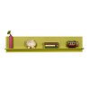 Ράφι τοίχου Deco πράσινο 120x20x25 RAF-11-YY-1