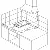 SILIFO SF6149HDR2 Εστία Domino Εμαγιέ 30cm Inox