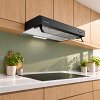SILIFO SF6682 Απορροφητήρας Ελεύθερος 60cm Μαύρο 2 Μοτέρ