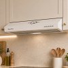 SILIFO SF6684 Απορροφητήρας Ελεύθερος 90cm Λευκό 2 Μοτέρ (4 Έτη Εγγύηση)