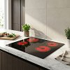 SILIFO SF6135 Εστία Κεραμική 60cm Μαύρη
