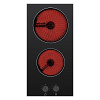 SILIFO SF6139 Εστία Domino Κεραμική 30cm Μαύρη (4 Έτη Εγγύηση)
