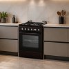 SILIFO SF6148 Ηλεκτρική Κουζίνα 60cm με Εμαγιέ Εστίες Καφέ (4 Έτη Εγγύηση)