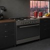 SILIFO SF6198CFGI Κουζίνα Υγραερίου 90cm Inox 82x90x59 110lt