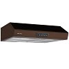 SILIFO SF6681 Απορροφητήρας Ελεύθερος 60cm Καφέ 2 Μοτέρ (4 Έτη Εγγύηση)