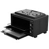 SILIFO SF2310 Ηλεκτρικό Φουρνάκι με 3 Εστίες Μαύρο 45lt