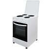 SILIFO SF6150CFEW Ηλεκτρική Κουζίνα 60cm με Εμαγιέ Εστίες Λευκό